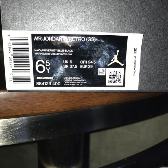 Air Jordan 13 Retro GS “navy” (Original Box) - Picture 8 of 11